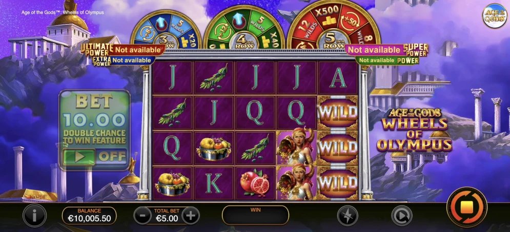 Age of the Gods: Wheels of Olympus Slot