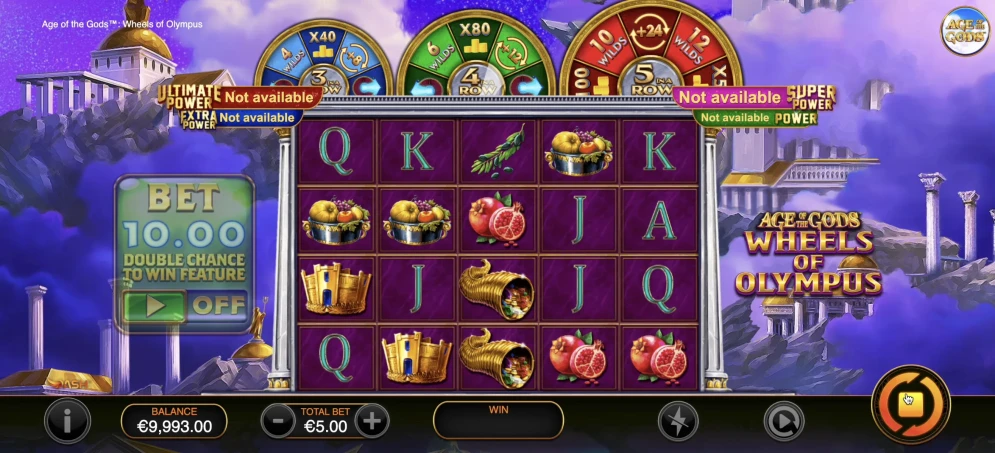 Age of the Gods: Wheels of Olympus Slot